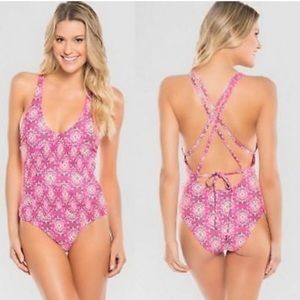 Tori Praver - Magenta Haze One Piece Swimsuit